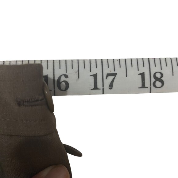 Talbots Classic Fit Stretch Trousers Dress Pants Women Size 12W Wool Blend Brown - Picture 10 of 13